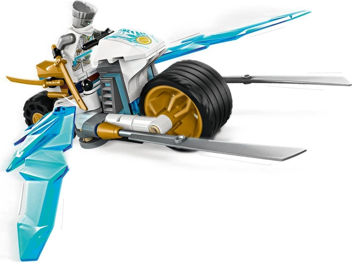 Конструктор Lego Ninjago Ледяной мотоцикл Зейна 71816 – игрушки с