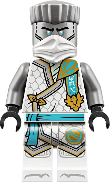Конструктор Lego Ninjago Ледяной мотоцикл Зейна 71816 – игрушки с