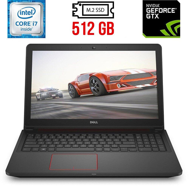 Игровой ноутбук Б-класс Dell Inspiron 15-7559 / 15.6" (1920x1080) IPS ...