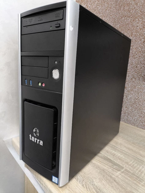 Компьютер Terra Tower / Intel Core i7-7700 (4 (8) ядра по 3.6 - 4.2 GHz) / 16 GB DDR4 / 500 GB HDD / Intel HD Graphics 630 / DVD-RW б/у - изображение 8
