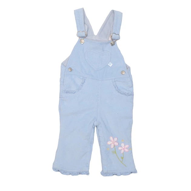 Полукомбинезон вельвет для девочки Hawk Kids COL804611 74 см Голубой - Фото 1 Полукомбинезон вельвет для девочки Hawk Kids COL804611 74 см Голубой - изображение 1