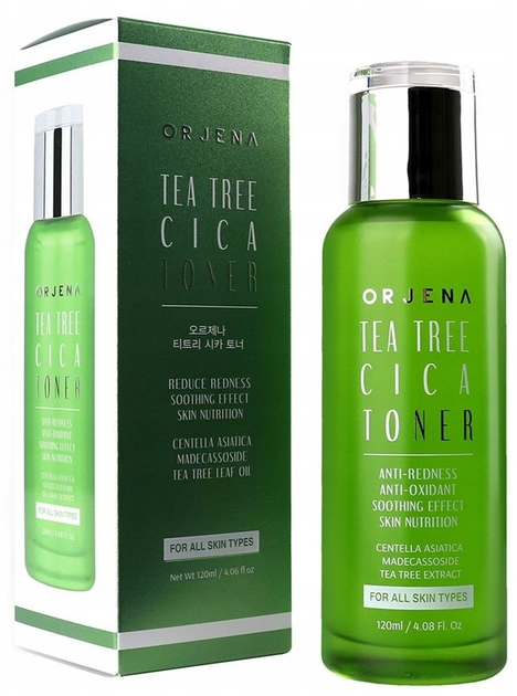 Тонік для обличчя Orjena Cica Tea Tree заспокійливий 120 мл (8809443284853) - зображення 1