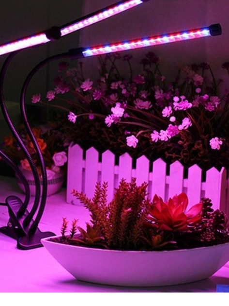 Ультрафиолетовая лампа для растений j22wl-03 LED LIGHT Полный спектр 3 головы LED - изображение 8