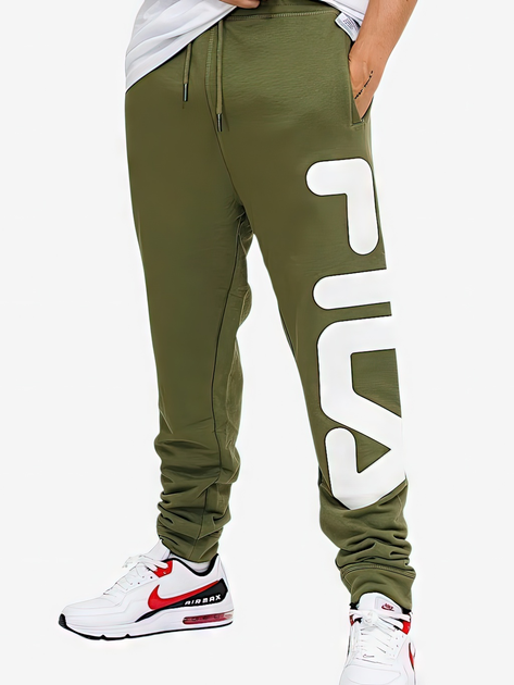 Спортивні штани чоловічі Fila FAU0093-60012 XS Зелені (4064556296160) - зображення 1