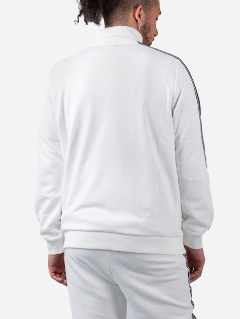 Bluza męska rozpinana streetwear z kołnierzykiem Fila FAM0223-10011 XL Biała (4064556276384) - obraz 2