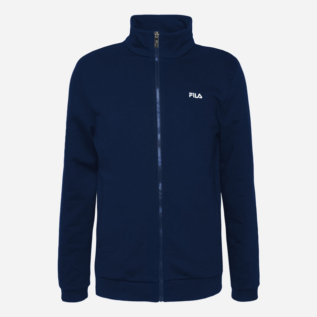 Bluza męska rozpinana streetwear z kołnierzykiem Fila FAM0478-50001 XL Niebieska (4064556480248) - obraz 1