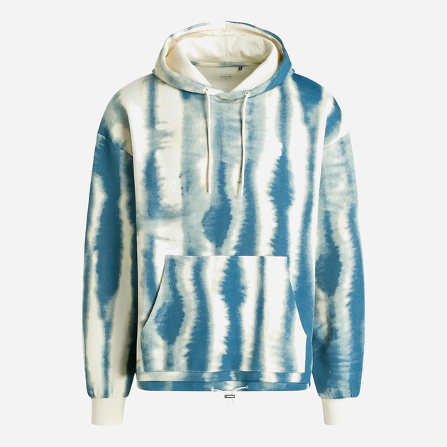 Bluza męska z kapturem kangurka Fila FAM0309-13183 M Niebieska (4064556395634) - obraz 5