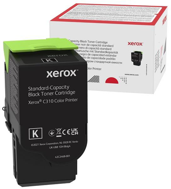 Тонер-картридж Xerox C310/C315 Black (006R04368) - зображення 1