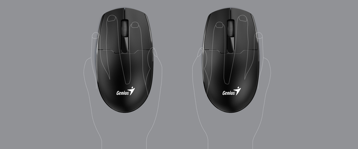 Mysz Genius NX-7000SE Wireless Black (31030032400) - obraz 6
