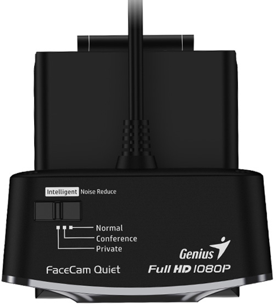 Kamera internetowa Genius FaceCam Quiet Full HD Black (32200005400) - obraz 6
