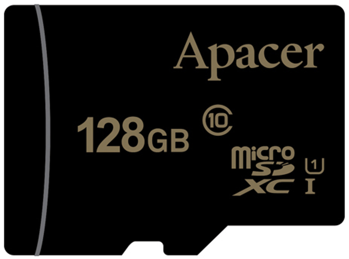 Карта пам'яті Apacer microSDXC 128GB UHS-I U1 + SD adapter (AP128GMCSX10U5-R) - зображення 2