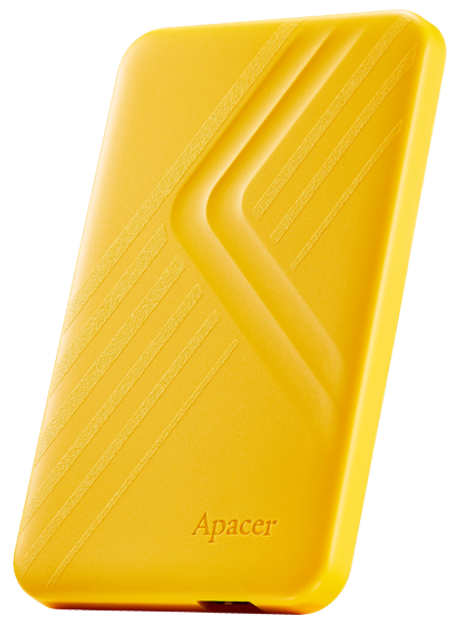 Жорсткий диск Apacer AC236 1TB 5400rpm 8MB AP1TBAC236Y-1 2.5" USB 3.1 External Yellow - зображення 3
