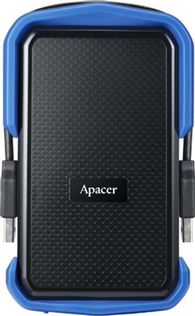 Жорсткий диск Apacer AC631 1TB 5400rpm 8MB AP1TBAC631U-1 2.5" USB 3.1 External Blue - зображення 1