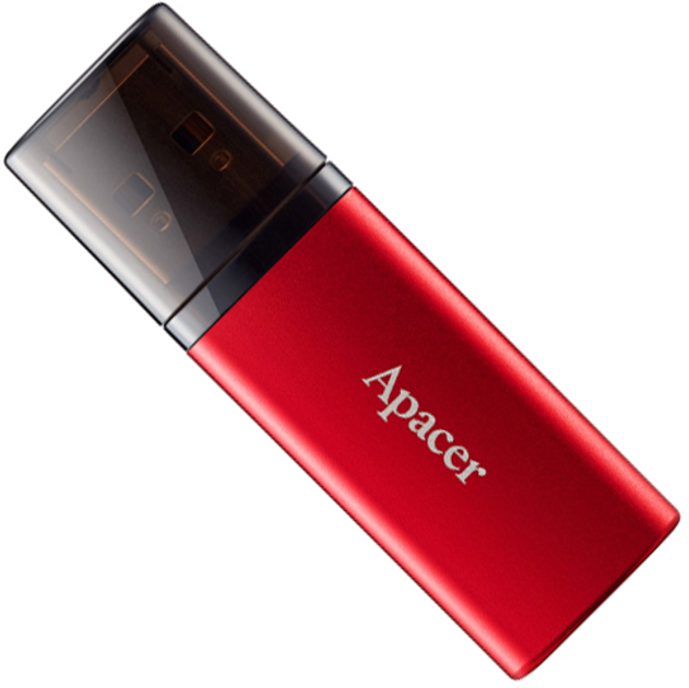 Pendrive Apacer AH25B 32GB USB 3.1 Czerwony (AP32GAH25BR-1) - obraz 1