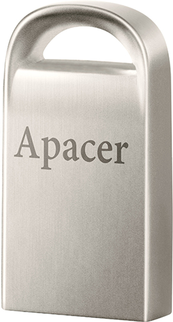 Флеш пам'ять USB Apacer AH115 64GB USB 2.0 Silver (AP64GAH115S-1) - зображення 2