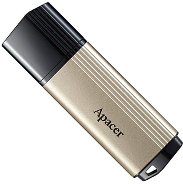 Pendrive Apacer AH353 64GB USB 3.1 Złoty Szampan (AP64GAH353C-1) - obraz 1