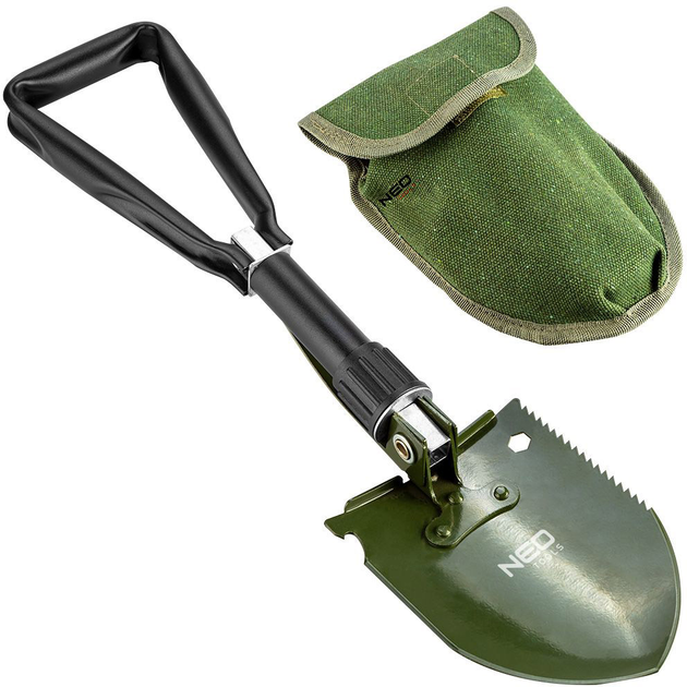 Лопата туристична складна NEO Tools 5в1 (5907558454031) - зображення 3