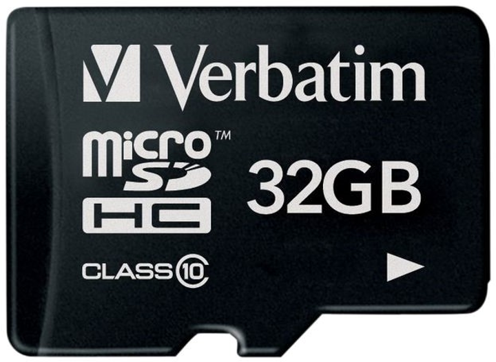 Карта пам'яті Verbatim Premium MicroSDHC 32 GB Class 10 (23942440130) - зображення 1