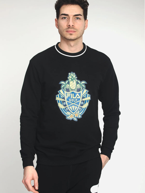 Світшот чоловічий Fila FAM0368-80010 XL Чорний від Rozetka на платформі USKIDKA Акція на Світшот чоловічий Fila FAM0368-80010 XL Чорний від Rozetka