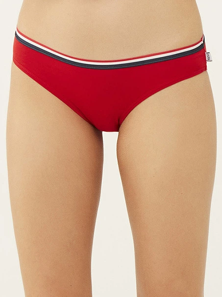 Набор трусиков слипов женских хлопковых U.S. Polo Assn 66271 L 3 шт Белый/Синий/Красный (8680557324372) - Фото 2 Набор трусиков слипов женских хлопковых U.S. Polo Assn 66271 L 3 шт Белый/Синий/Красный (8680557324372) - изображение 2