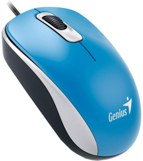 Mysz Genius DX-110 USB Blue (31010116103) - obraz 1