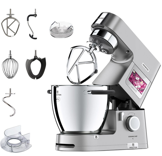 Кухонна машина Kenwood KCL95.004SI Cooking Chef XL + Кондитерський набір Kenwood KWSD100 в подарунок! - зображення 2