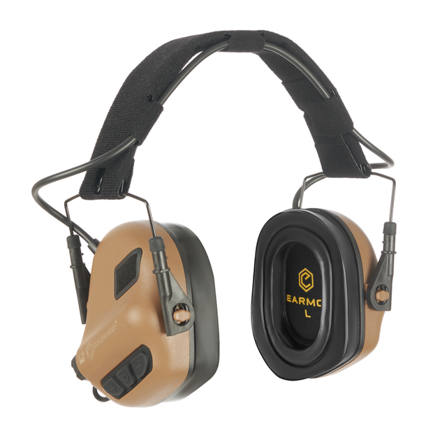 Активные наушники Earmor M31 PLUS Brown + крепление на шлем Earmor M16 (Чебурашка) (153023) - изображение 2