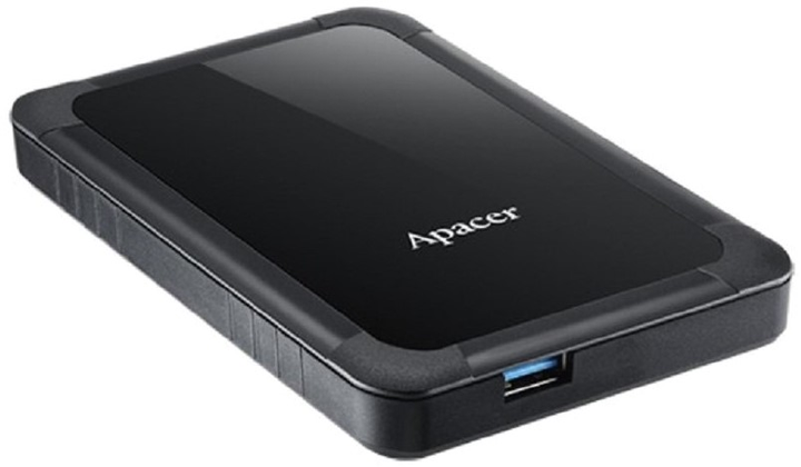 Жорсткий диск Apacer AC532 1TB 5400rpm 8MB AP1TBAC532B-1 2.5" USB 3.1 External Black - зображення 3