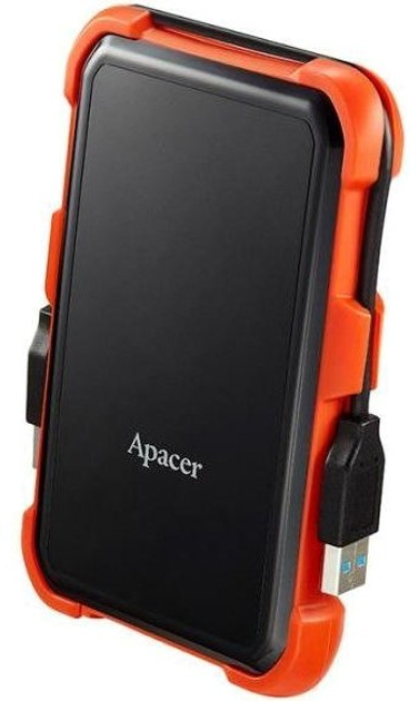 Жорсткий диск Apacer AC630 1TB 5400rpm 8MB AP1TBAC630T-1 2.5" USB 3.1 External Orange - зображення 2