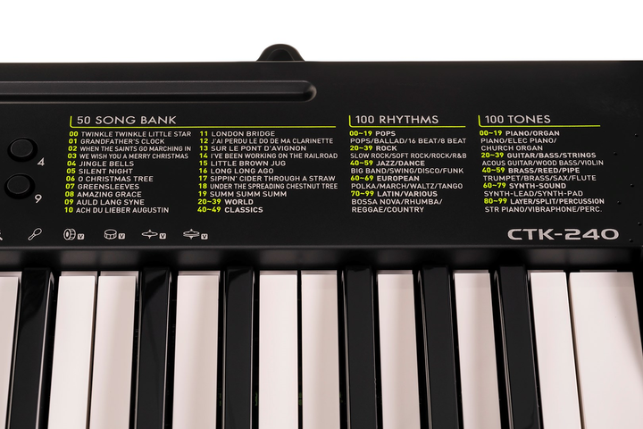 Syntezator Casio CTK-240 - obraz 5