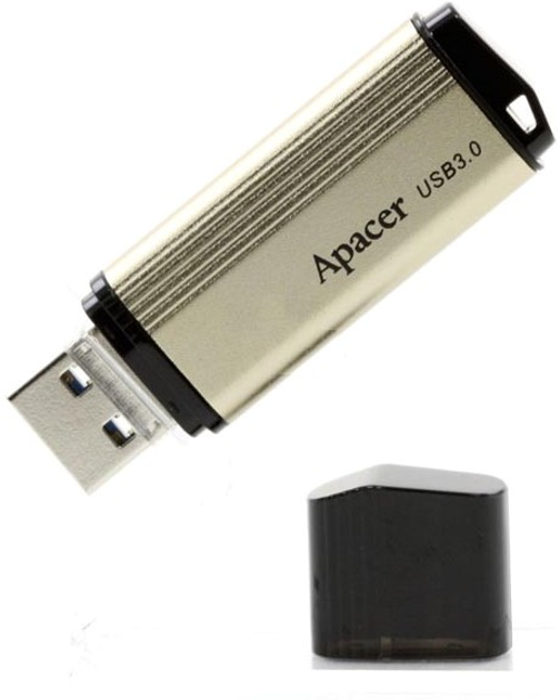Pendrive Apacer AH353 32GB USB3.0 Złoty Szampan (AP32GAH353C-1) - obraz 1