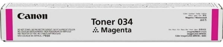Картридж тонер Canon 034 iRC1225 Magenta (9452B001) - зображення 1