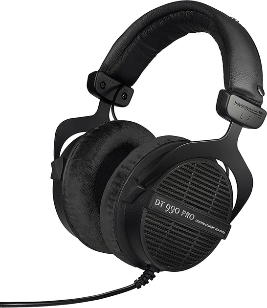 Słuchawki Beyerdynamic DT 990 PRO 250 OHM Black Limited Edition (MISBYESLU0014) - obraz 1
