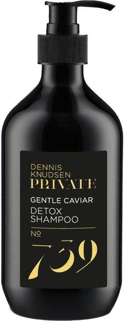Шампунь для захисту волосся Dennis Knudsen Private Gentle Caviar Detox 500 мл (5711420153454) - зображення 1