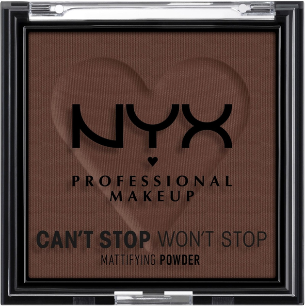 Матувальна пудра для обличчя NYX Professional Makeup Can't Stop Won't Stop Rich 6 г (0800897004293) - зображення 1
