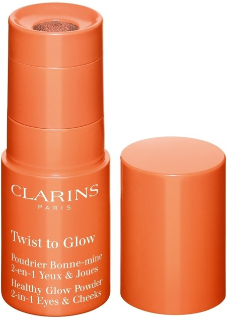 Róż do twarzy Clarins Twist To Glow 03 Gleam Mandarin 1.3 g (3380810375350) - obraz 1