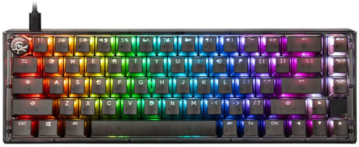 Клавіатура дротова Ducky One 3 SF Cherry MX Speed Silver USB Aura Black (100043038) - зображення 1