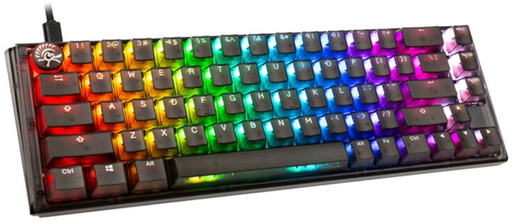 Клавіатура дротова Ducky One 3 SF Cherry MX Speed Silver USB Aura Black (100043038) - зображення 2