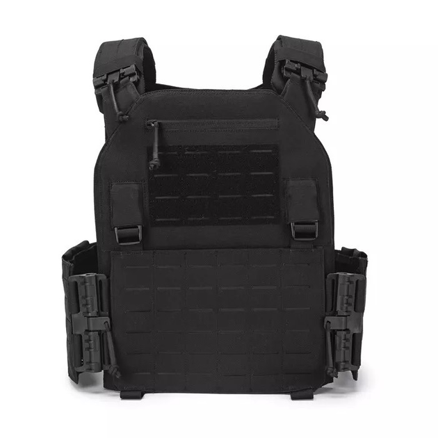 Плитоноска Military Plate Carrier - Black - зображення 1