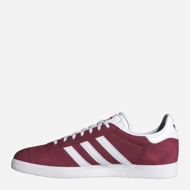 Sneakersy męskie zamszowe do kostki adidas Originals Gazelle B41645 43.5 (UK 9) Bordowe (4059811862402) - obraz 3