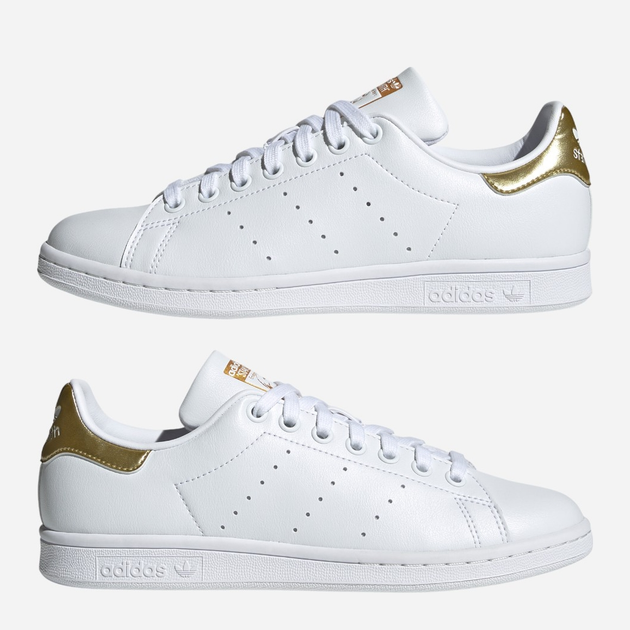 Жіночі кеди низькі adidas Originals Stan Smith G58184 38 (5UK) Білі (4064044451477) - зображення 5