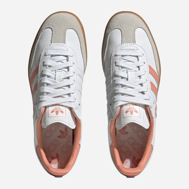 Жіночі кеди низькі adidas Originals Samba OG IG5932 35.5 (3UK) Білі (4066762355648) - зображення 6