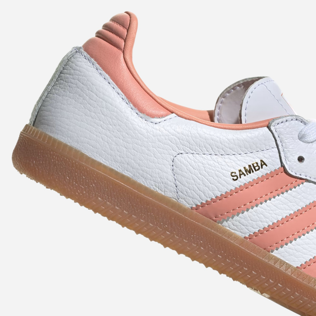 Sneakersy damskie do kostki adidas Originals Samba OG IG5932 40 (6.5UK) Białe (4066762359356) - obraz 9