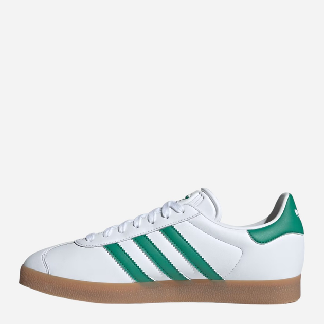 Sneakersy męskie z eko skóry adidas Originals Gazelle IH2216 46 (11UK) Białe (4067889263519) - obraz 3