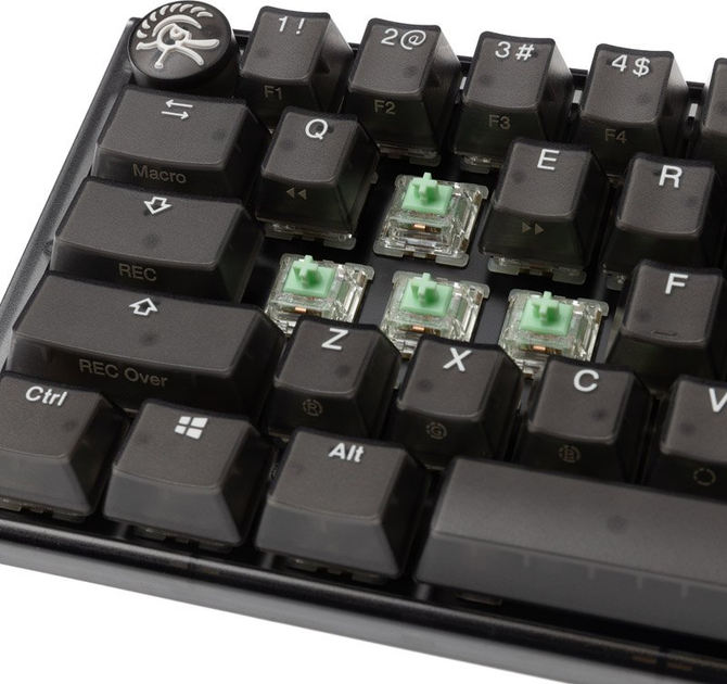 Клавіатура дротова Ducky One 3 Mini Aura Gateron Baby Kangaroo USB Black (100043055) - зображення 5