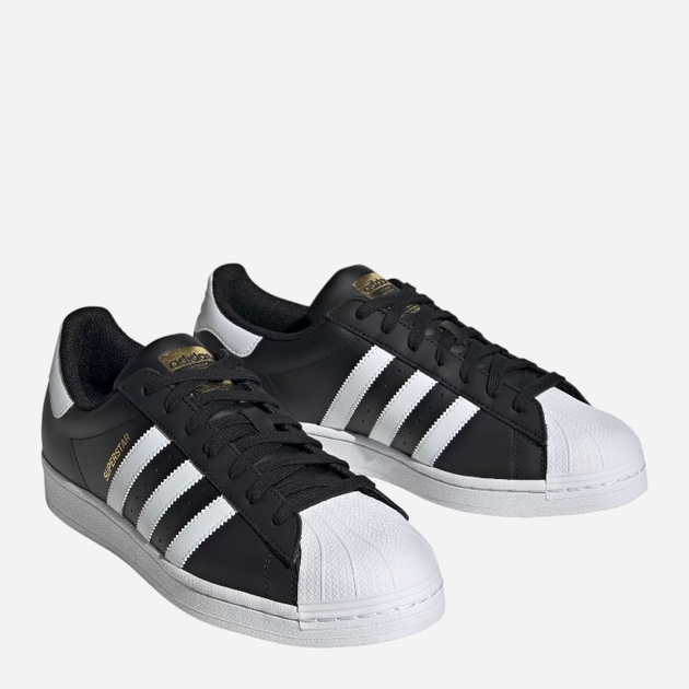 Чоловічі кеди низькі adidas Superstar ID4636 (9.5UK) 44 Чорні (4066756400729) - зображення 2