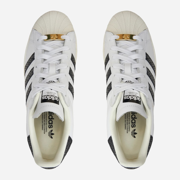 Чоловічі кеди низькі adidas Originals Superstar IF3637 (7.5UK) 41.5 Білі (4066764417641) - зображення 5