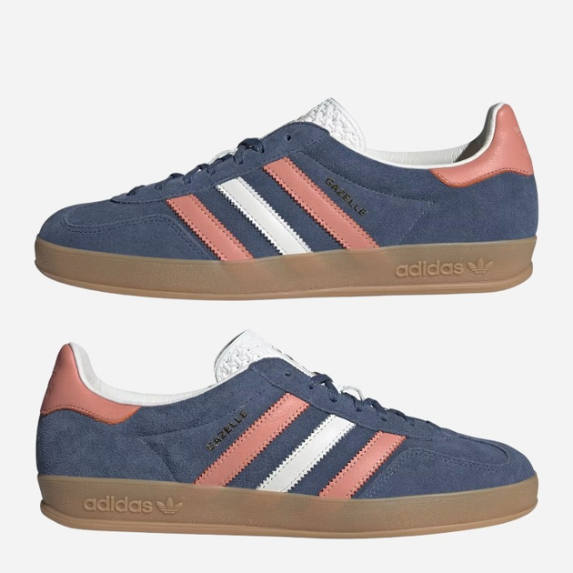 Sneakersy męskie zamszowe adidas Originals Gazelle Indoor W IG1640 (8.5UK) 42.5 Granatowe (4066765024022) - obraz 5