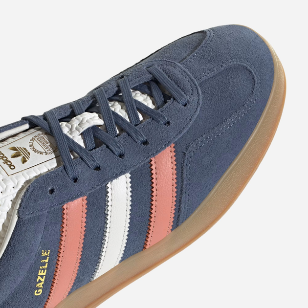 Sneakersy męskie zamszowe adidas Originals Gazelle Indoor W IG1640 (8.5UK) 42.5 Granatowe (4066765024022) - obraz 6