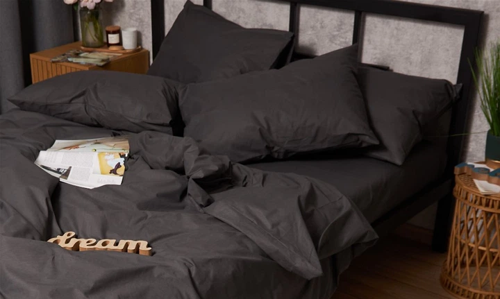 Набор наволочек Moon&Star Бязь Gold Люкс Sweat Gray 40х60 2 шт (MS-840000757) - изображение 3